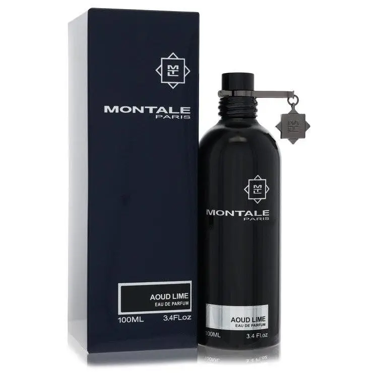 Montale Aoud Lime Eau De Parfum Spray Unisex 3.4 oz 100ml Woody Citrus Fragrance