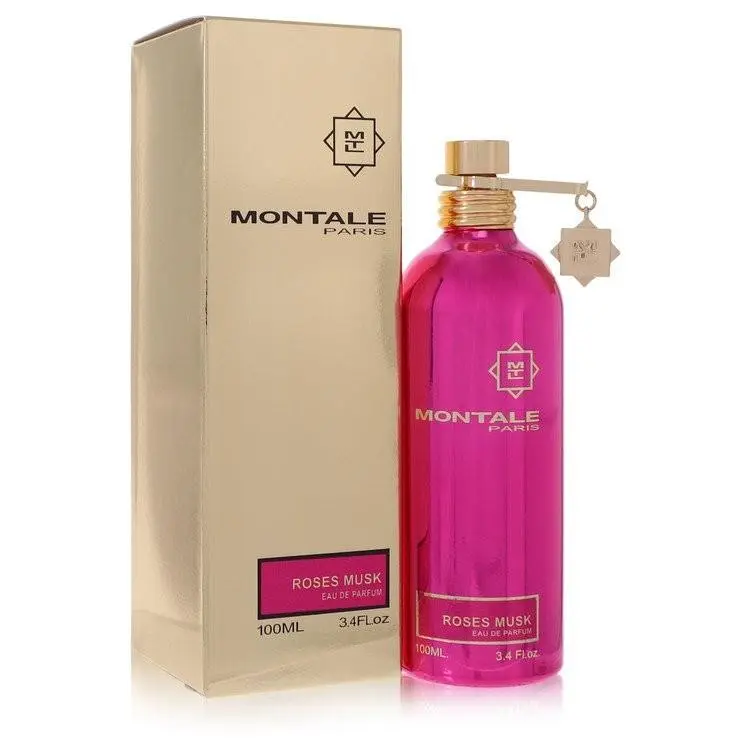 Montale Roses Musk by Montale Edp Spray 3.4 oz 100ml For Women Floral Musk Scent