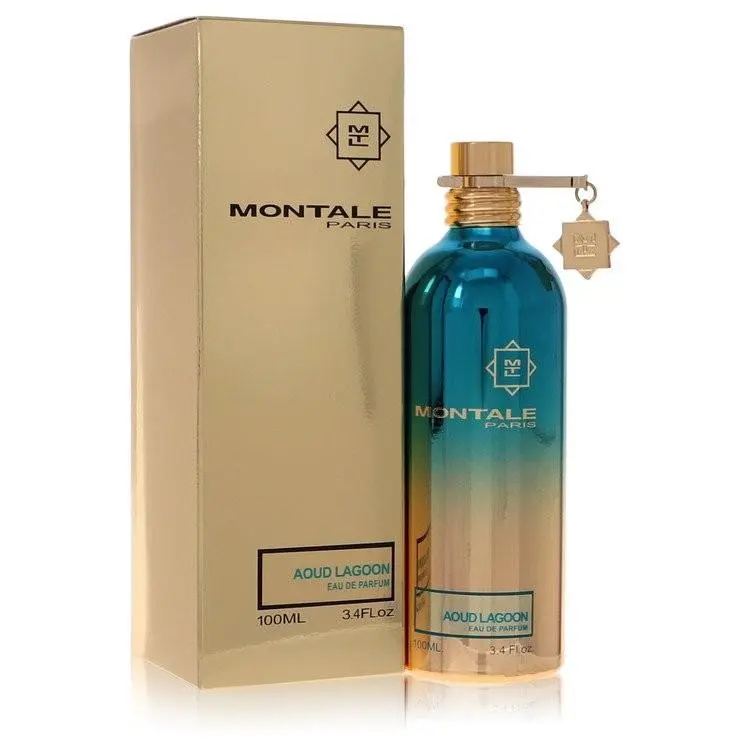 Montale Aoud Lagoon by Montale Edp Spray 3.4 oz 100 ml Unisex Floral Woody Scent