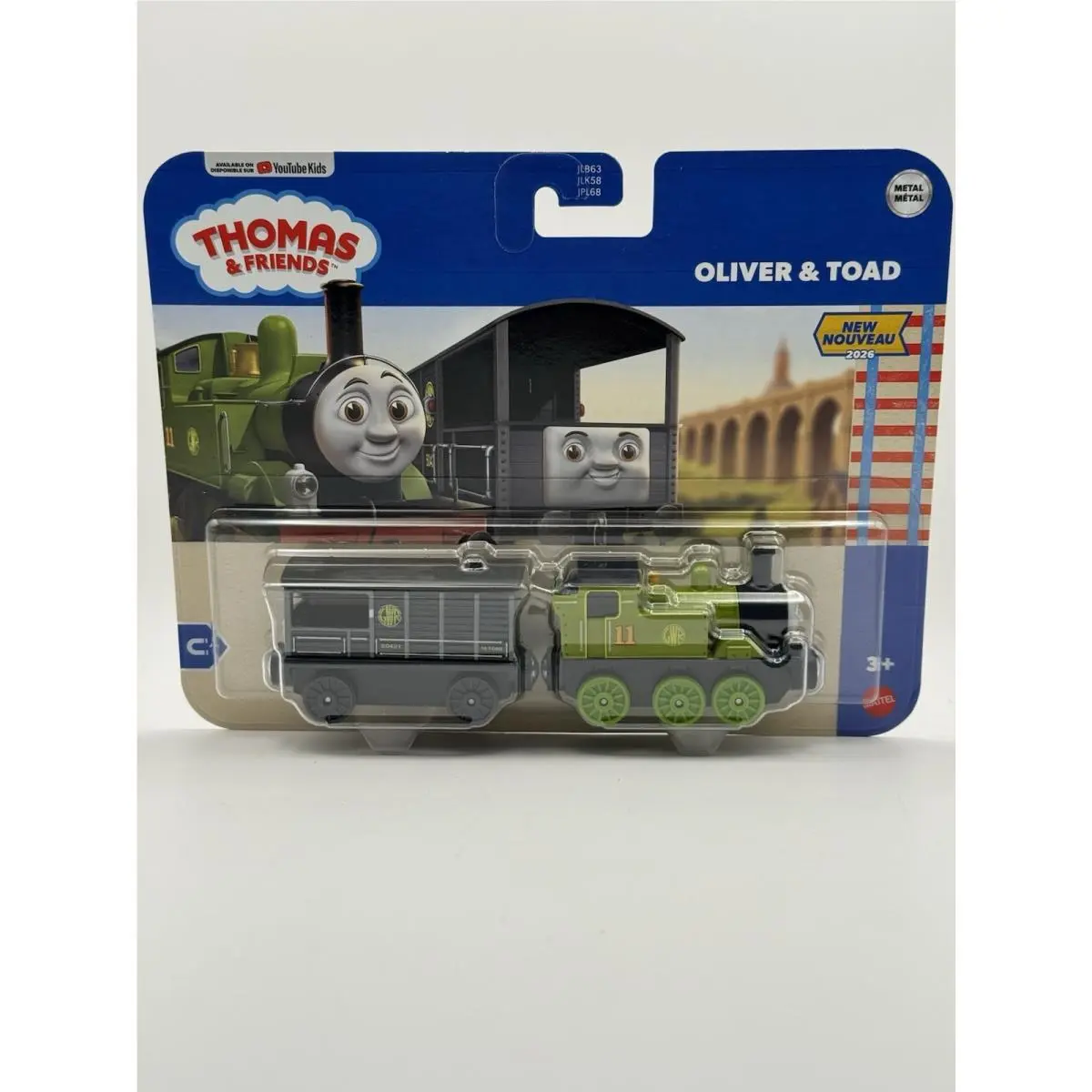 Thomas Friends Oliver Toad 2026 Die Cast Metal Train Mattel