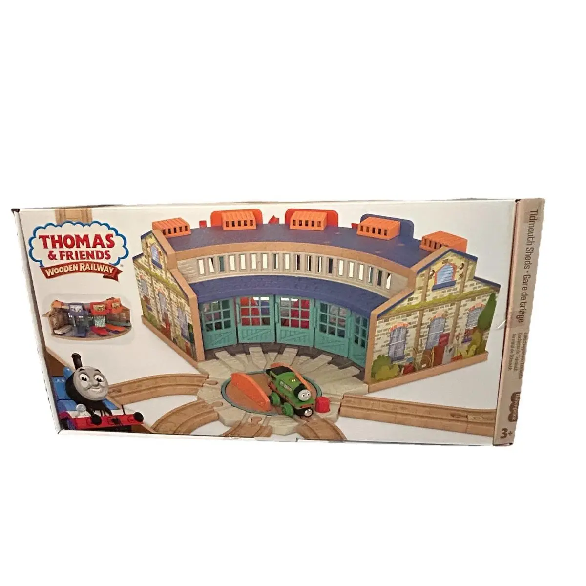 Thomas Friends Wooden Railway Tidmouth Sheds Starter Track Fisher Price 2023