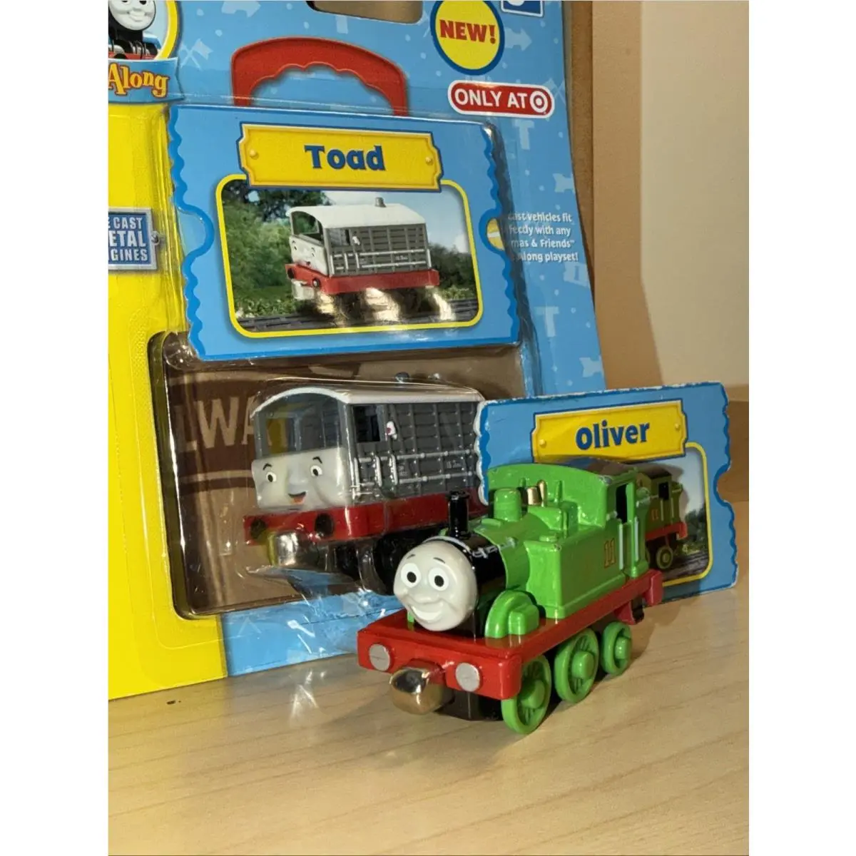 Oliver Toad Thomas Friends Train Diecast Take N Play Along Gwr 11