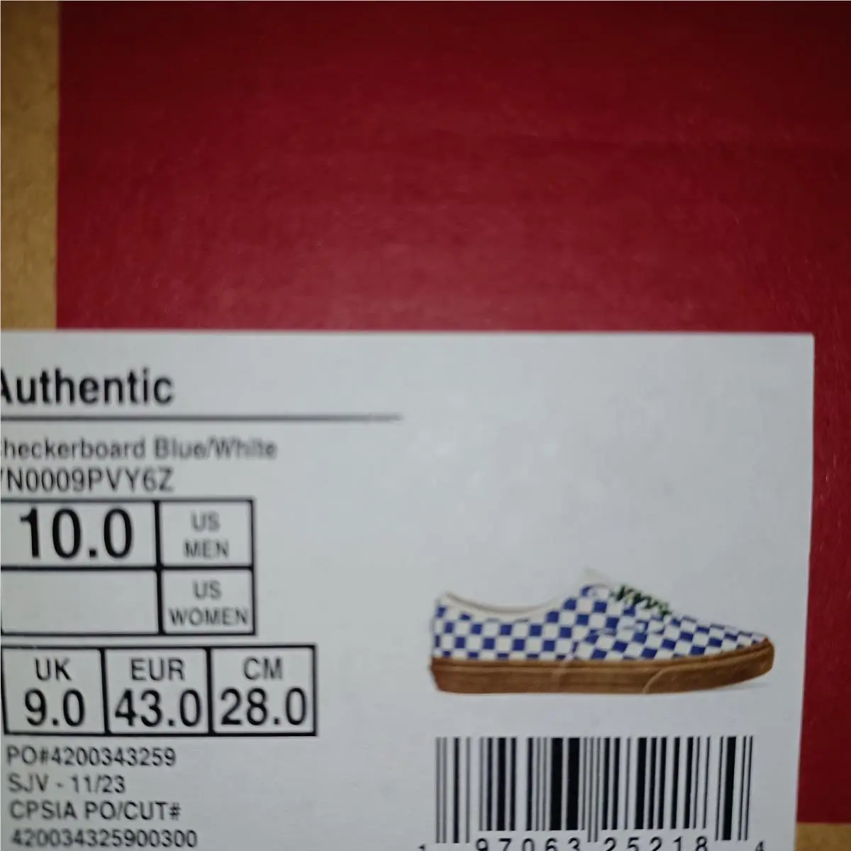Vans shoes - Gum - Gum - VN0009PVY6Z - Blue 3