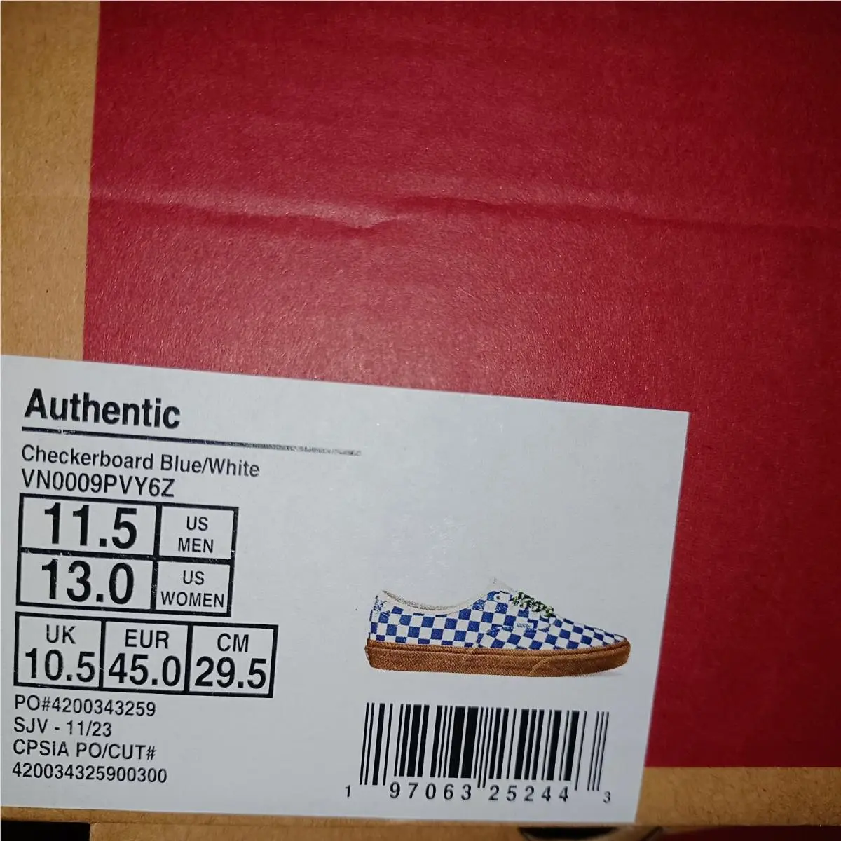 Vans shoes - Gum - Gum - VN0009PVY6Z - Blue 4