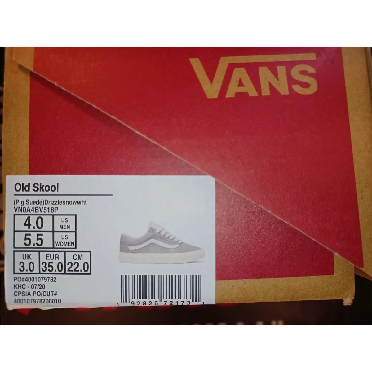 Old Skool Pig Suede Drizzle/snow White Mango Mojito/true White by Vans