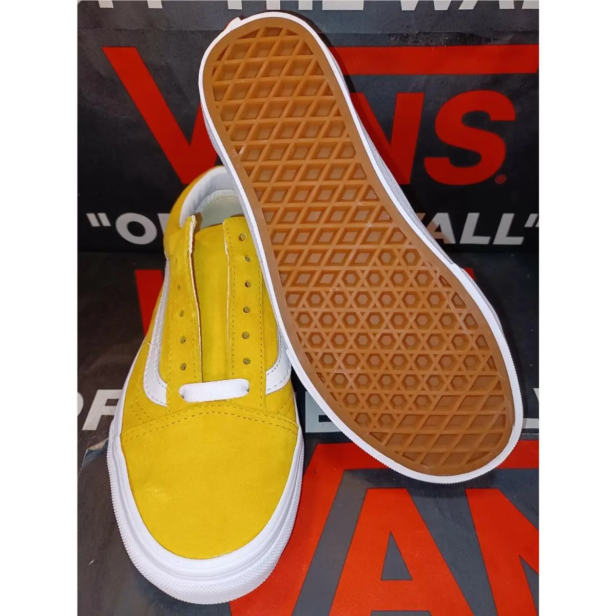 Vans shoes - Old Skool - Old Skool - gray yellow 8