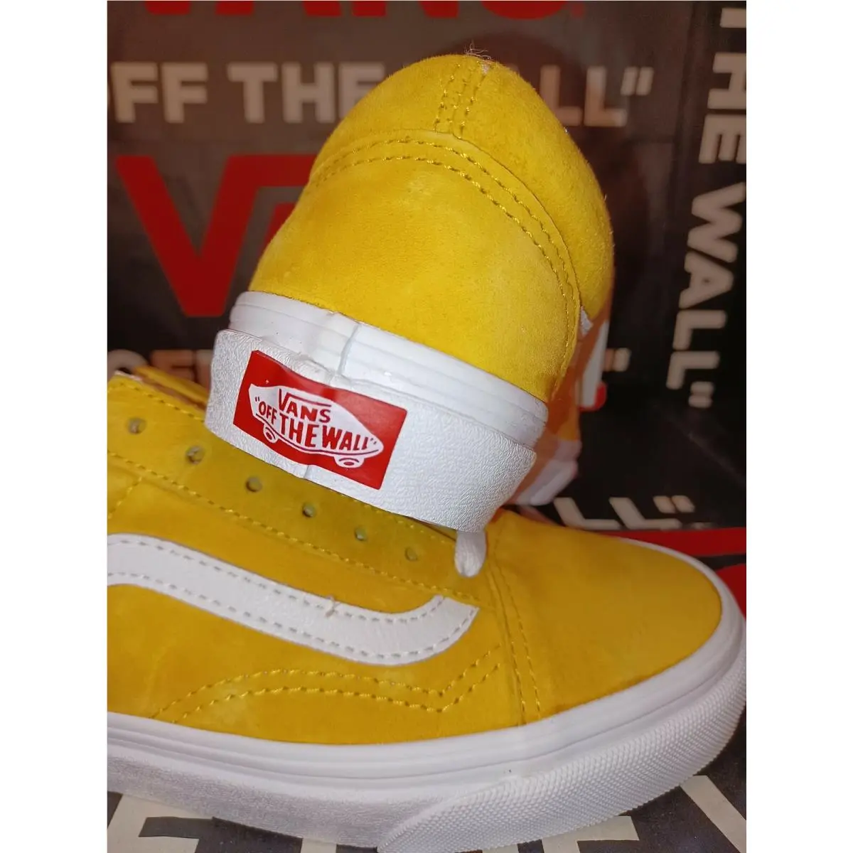 Vans shoes - Old Skool - Old Skool - gray yellow 5