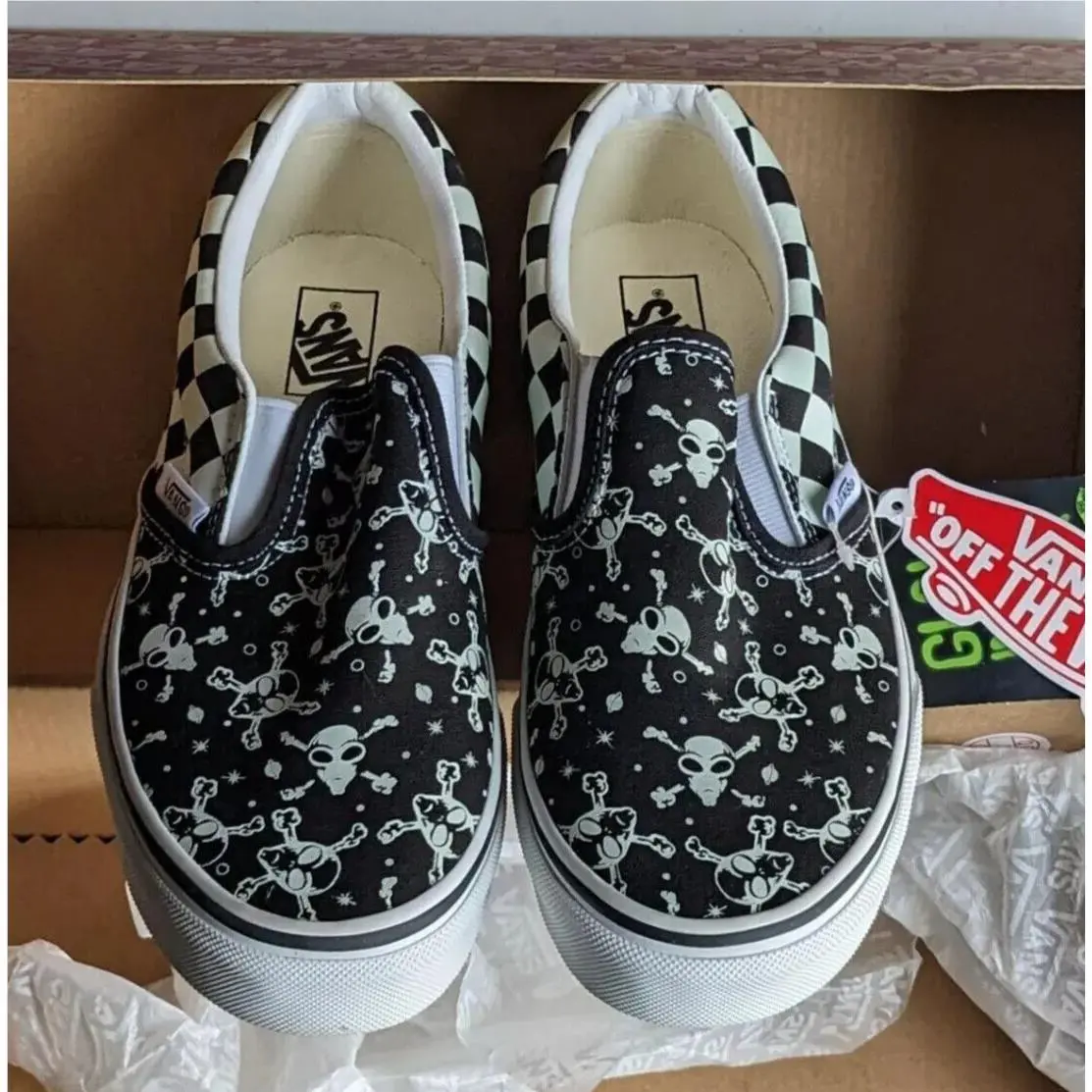 Vans shoes - Glow Alien - Glow Alien - Black 6