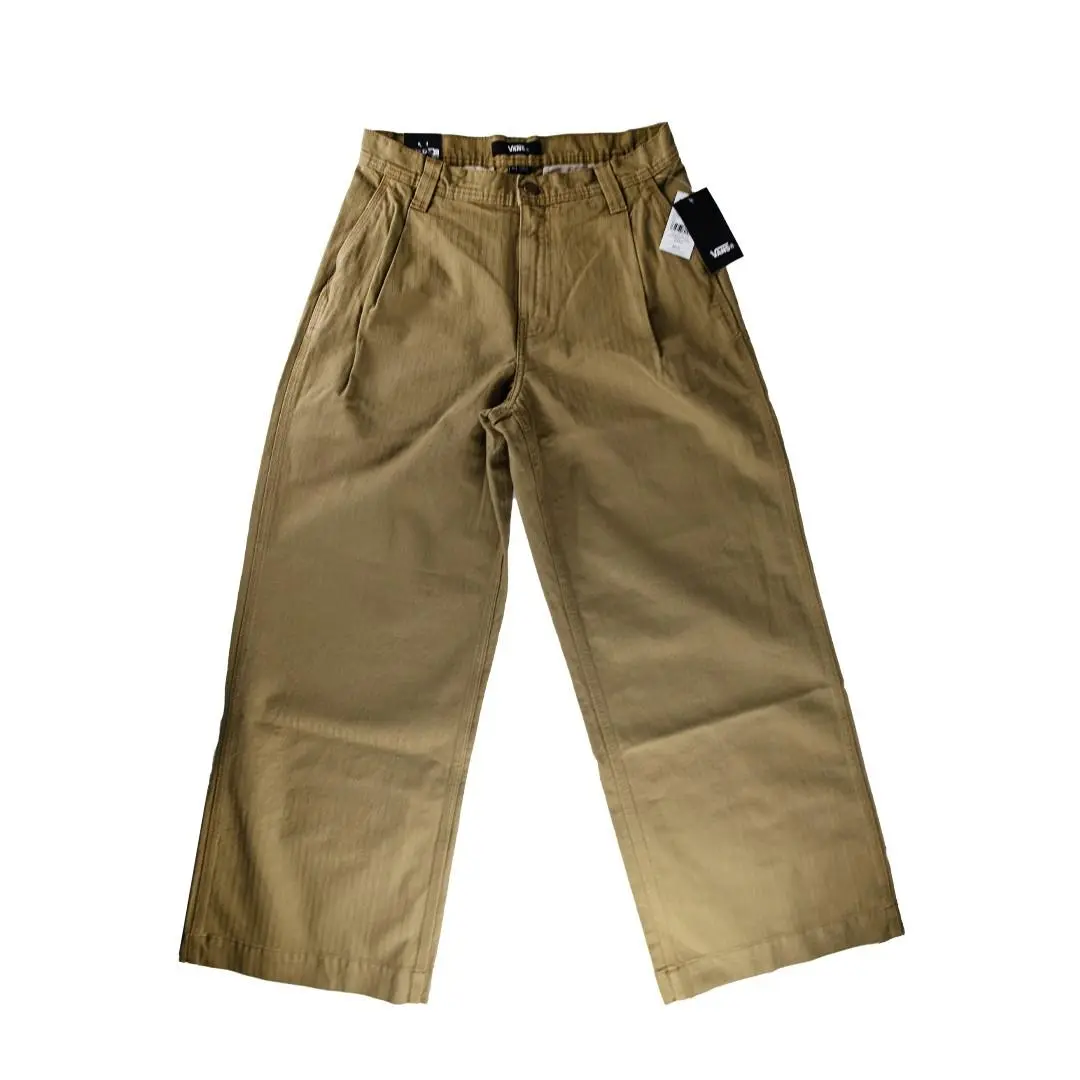 Vans Chino Loose Wide Leg Pants Olive Green