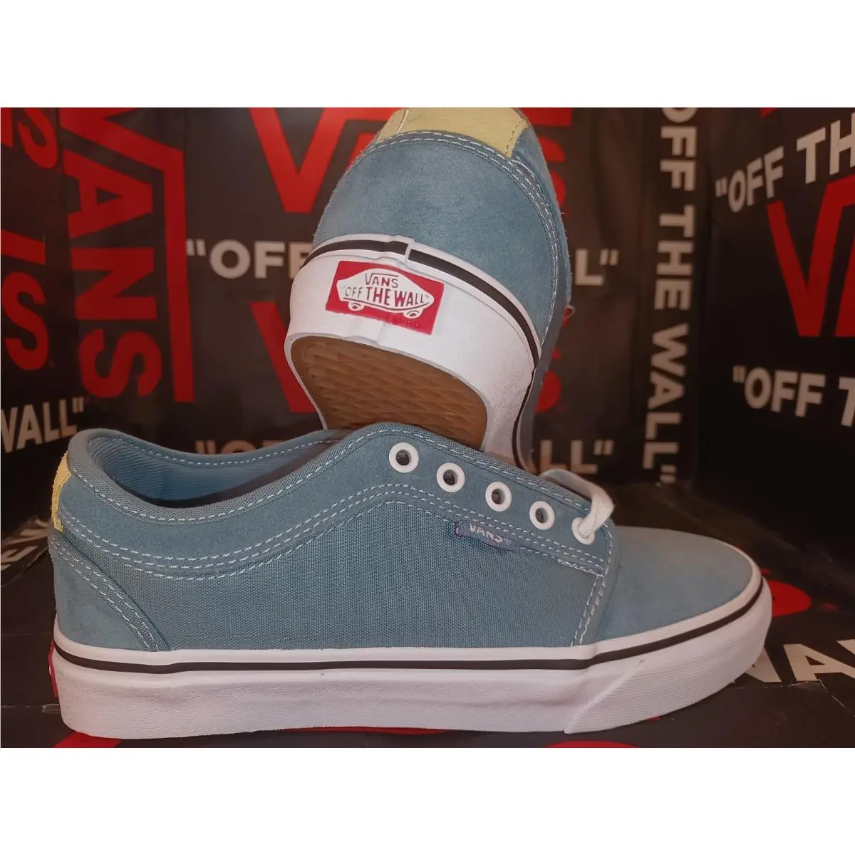 Vans shoes - VANS Chukka Low - Chukka Low - VN0A38CGUZ7 - Buff Blue 1