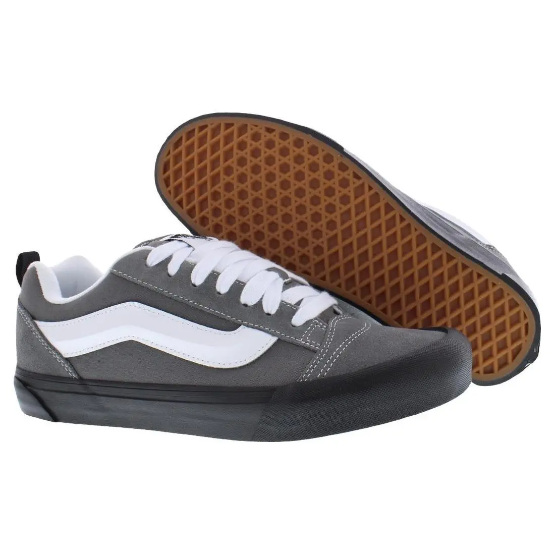 Vans Knu Skool Unisex Shoes - Tonal Pewter, Main: Grey