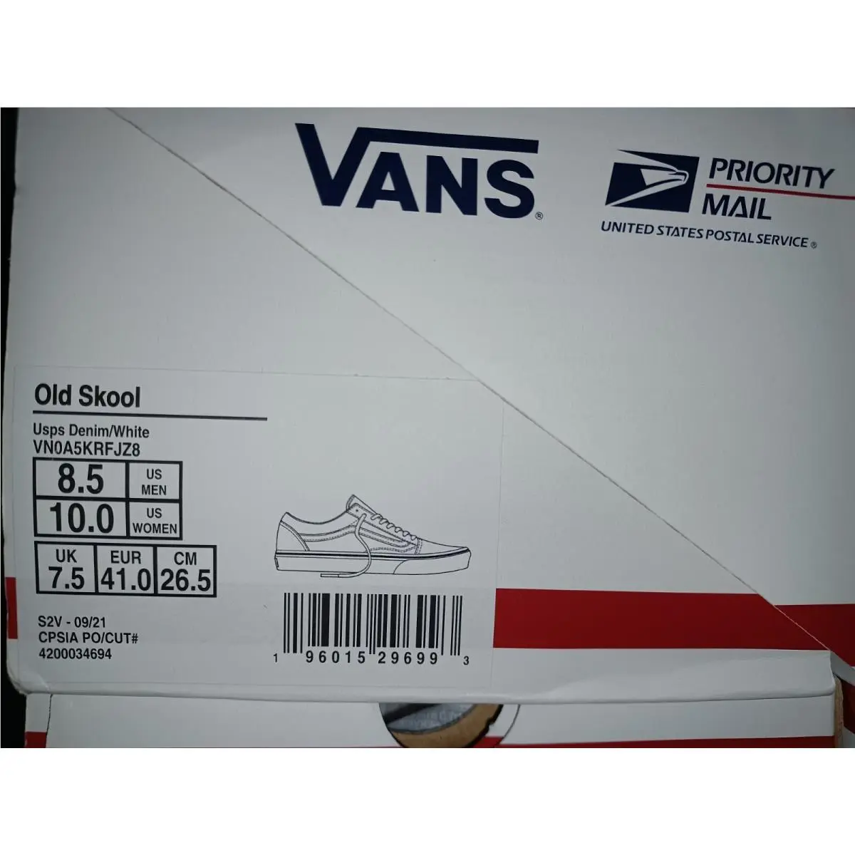 Vans shoes - VANS OLD SKOOL - OLD SKOOL - VN0A5KRFJZ81 - White 0