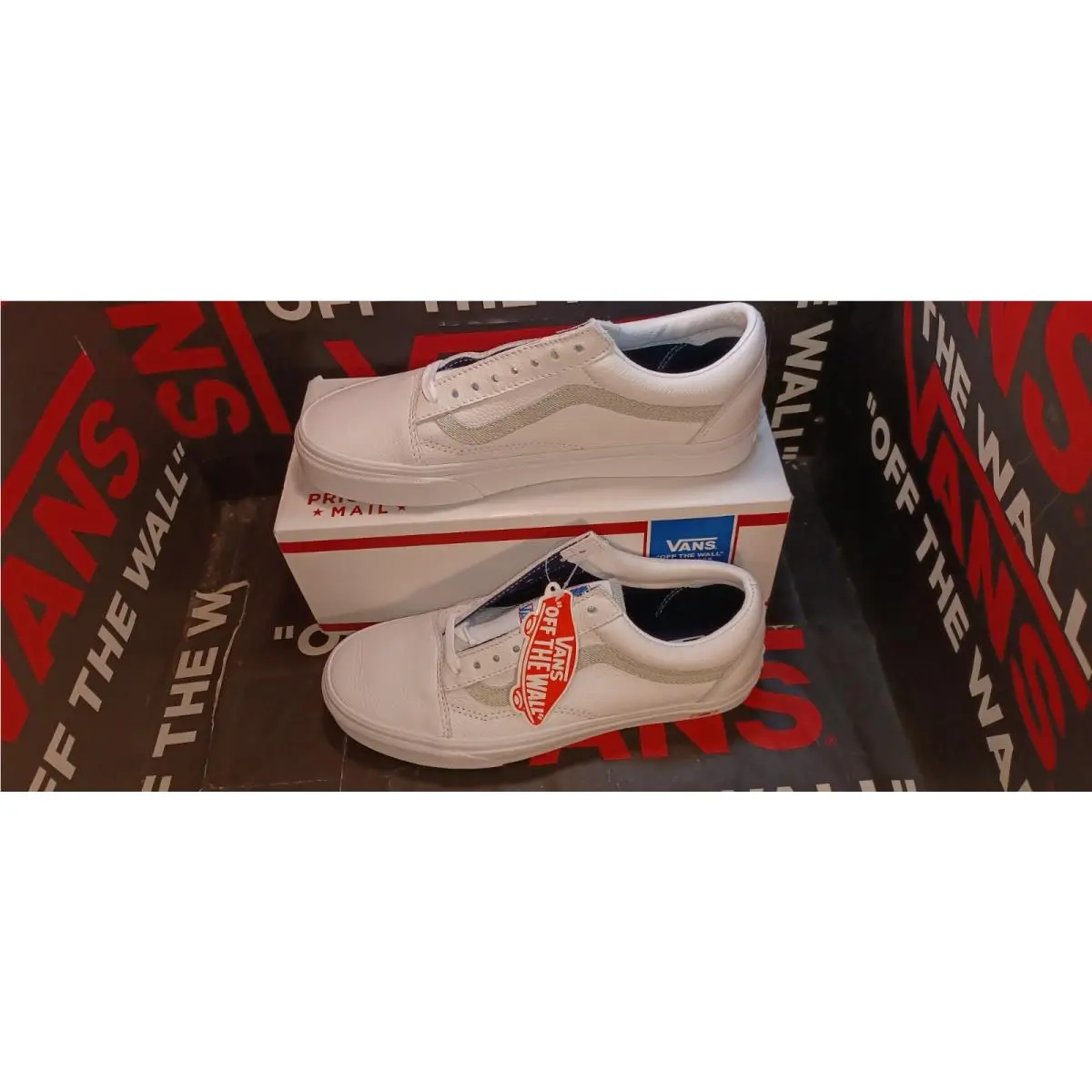 Vans shoes - VANS OLD SKOOL - OLD SKOOL - VN0A5KRFJZ81 - White 6
