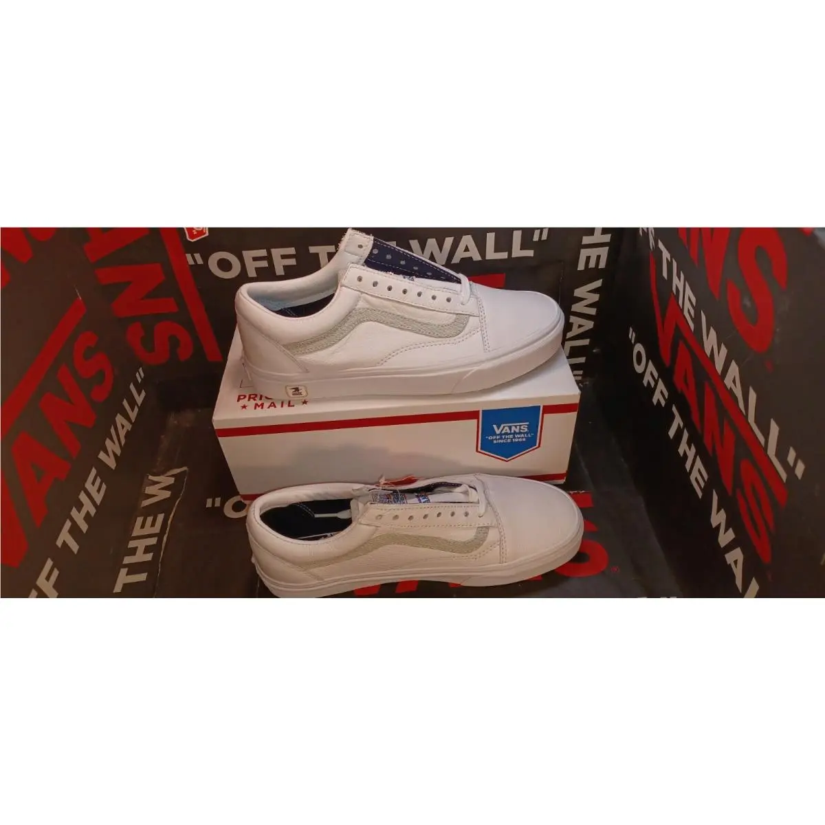 Vans shoes - VANS OLD SKOOL - OLD SKOOL - VN0A5KRFJZ81 - White 7