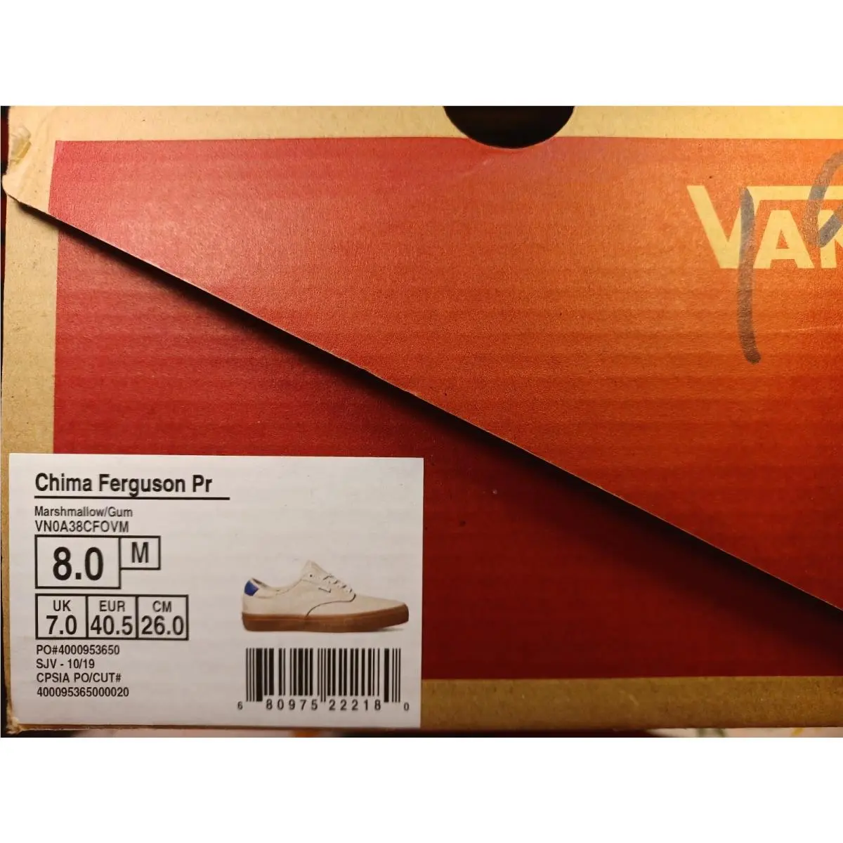 Vans shoes - Chima Ferguson Pro - Chima Ferguson Pro - VN0A38CFOVM - Beige 0