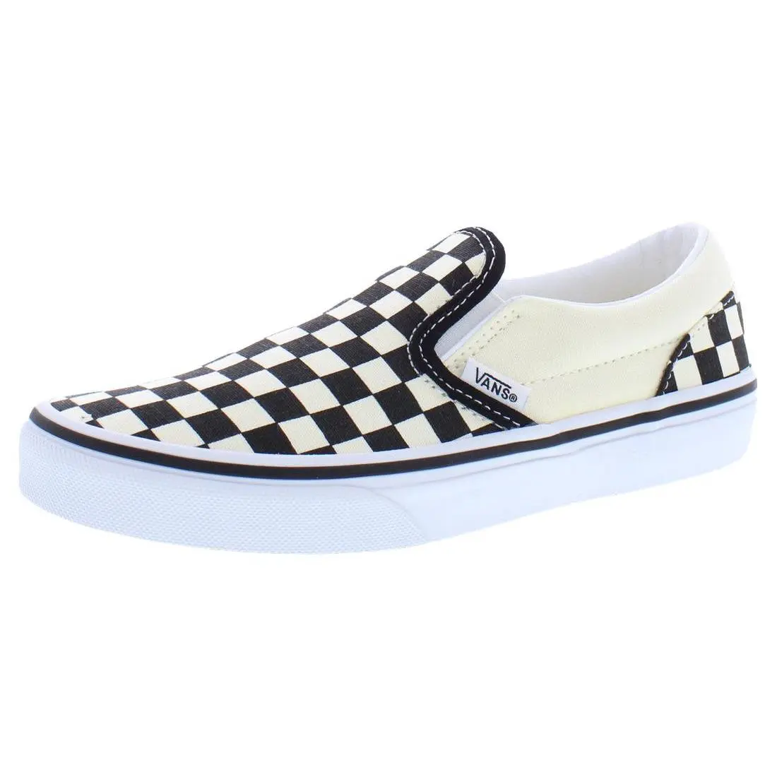 Vans shoes - VN000D35BWW - VN000D35BWW - Black/White Checkerboard/White, Main: White 4
