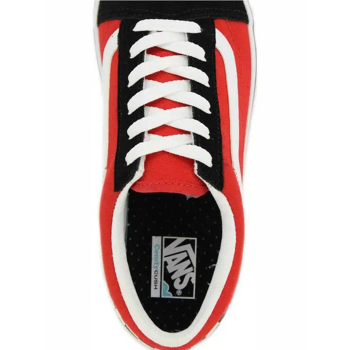 Vans shoes - Vans Old Skool - Old Skool - Black/Red 4