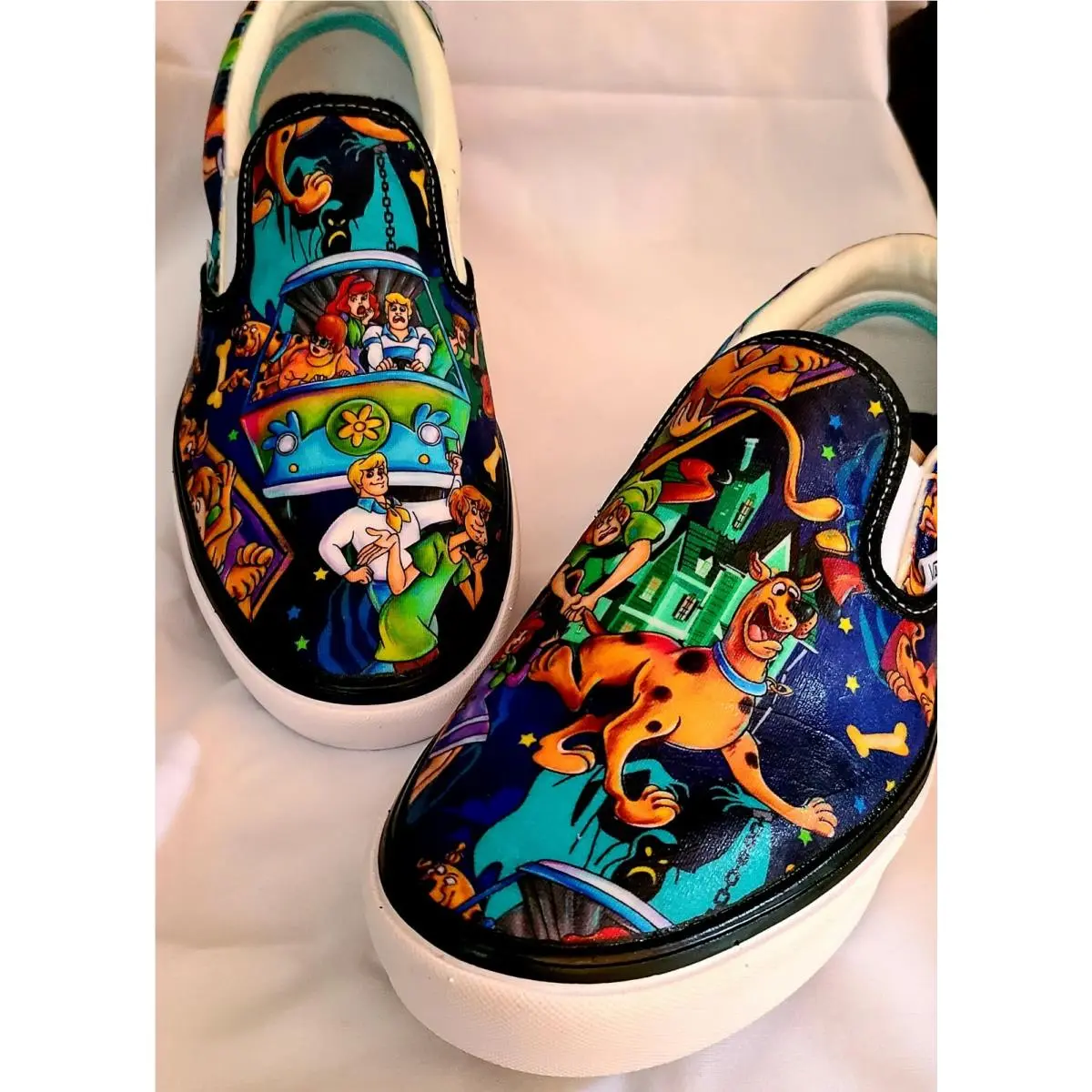 Shoes Hand Detailed Slip On Women`s Limited by Vans
