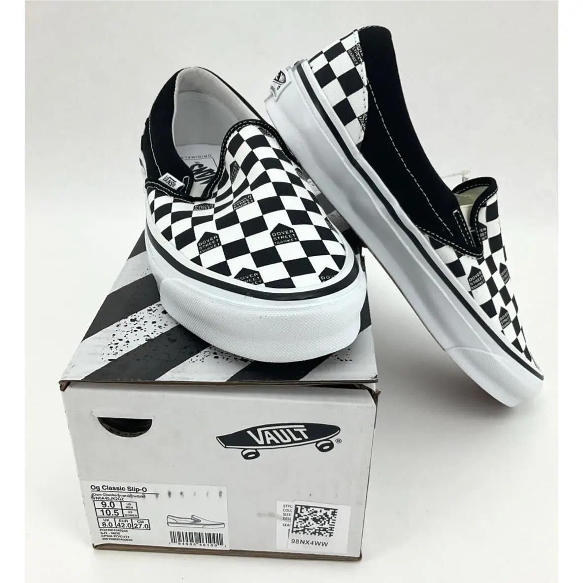 Vans shoes - Vans OG Classic Slip-On - Classic - VN0A45JK2GZ - Black (UPC: 0194905461001) 4
