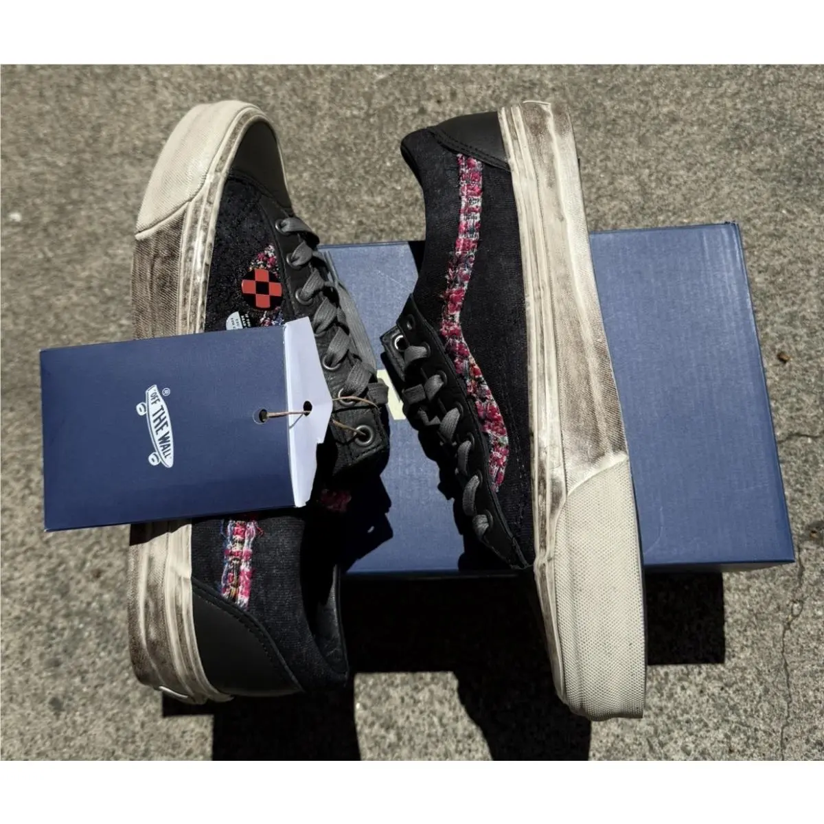 Vans shoes - VANS Old Skool - Old Skool - VN000E8VEMV - Black 4