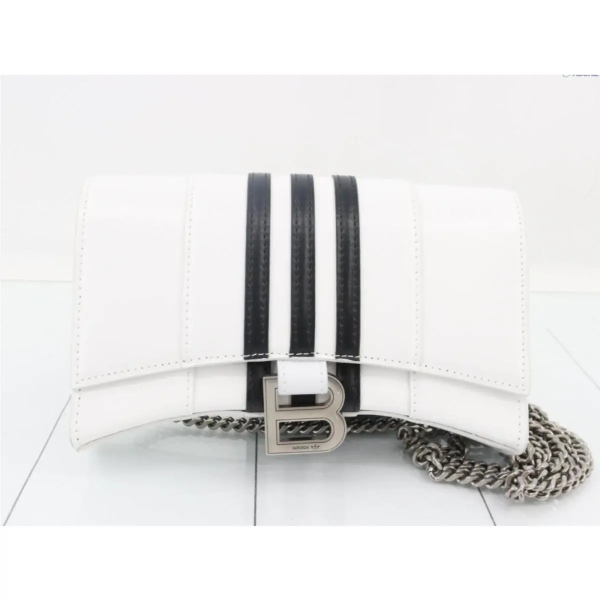 X Adidas Limited Edition Hourglass Chain Handbag by Balenciaga