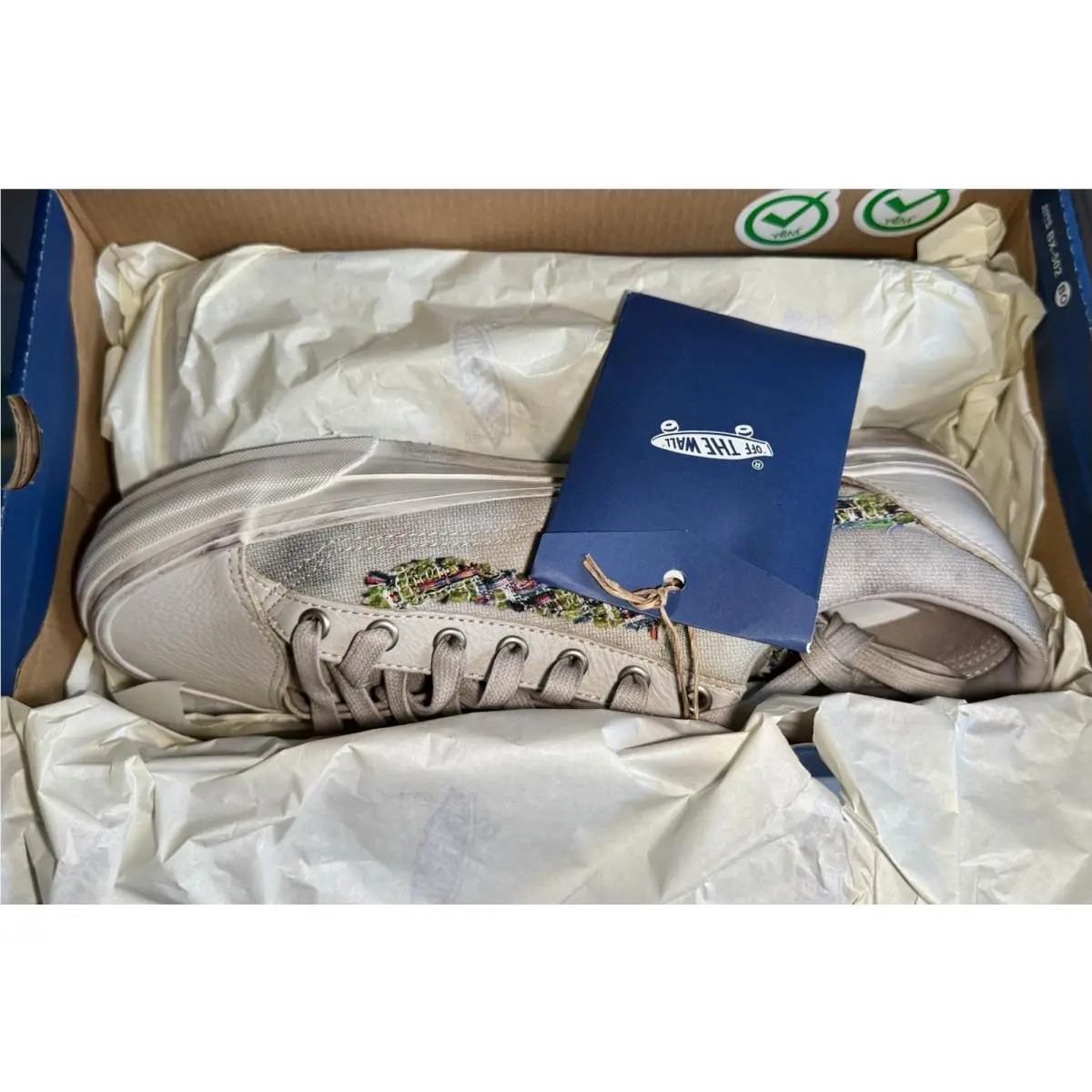 Vans shoes - VANS Old Skool - Old Skool - VN000E8V2N1 - Ivory 2