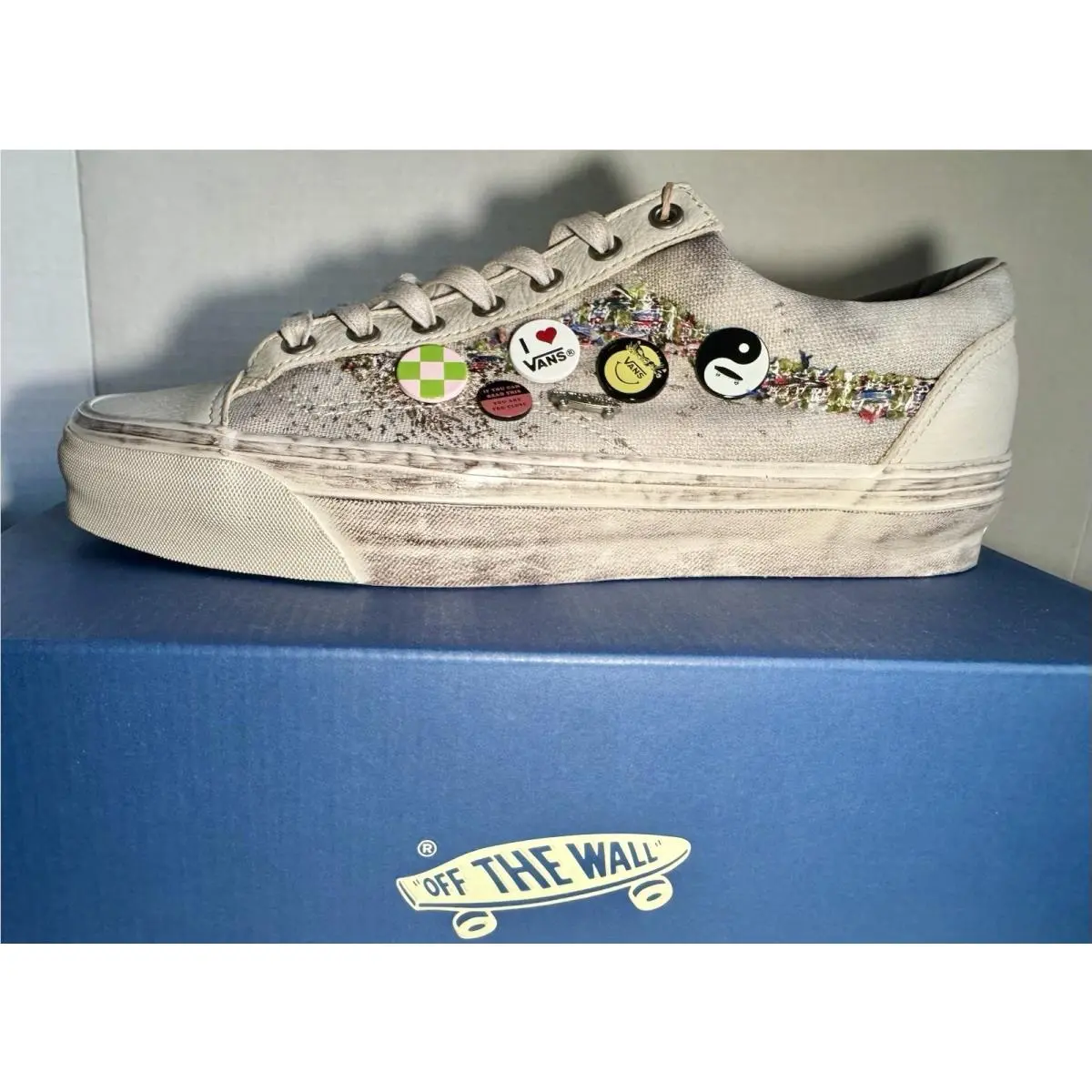 Vans shoes - VANS Old Skool - Old Skool - VN000E8V2N1 - Ivory 4