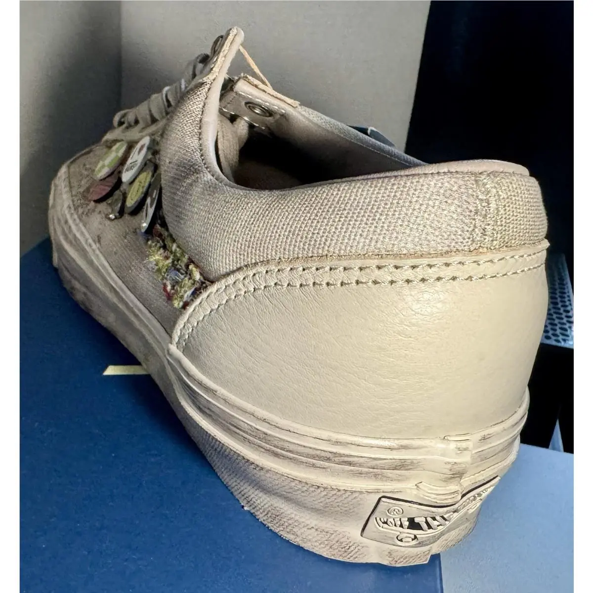 Vans shoes - VANS Old Skool - Old Skool - VN000E8V2N1 - Ivory 7