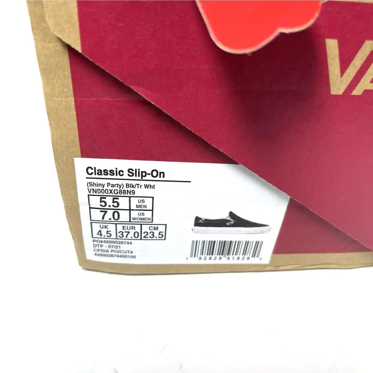 Vans shoes - Vans Classic Slip-On - Classic - 507452 - Multicolor 10