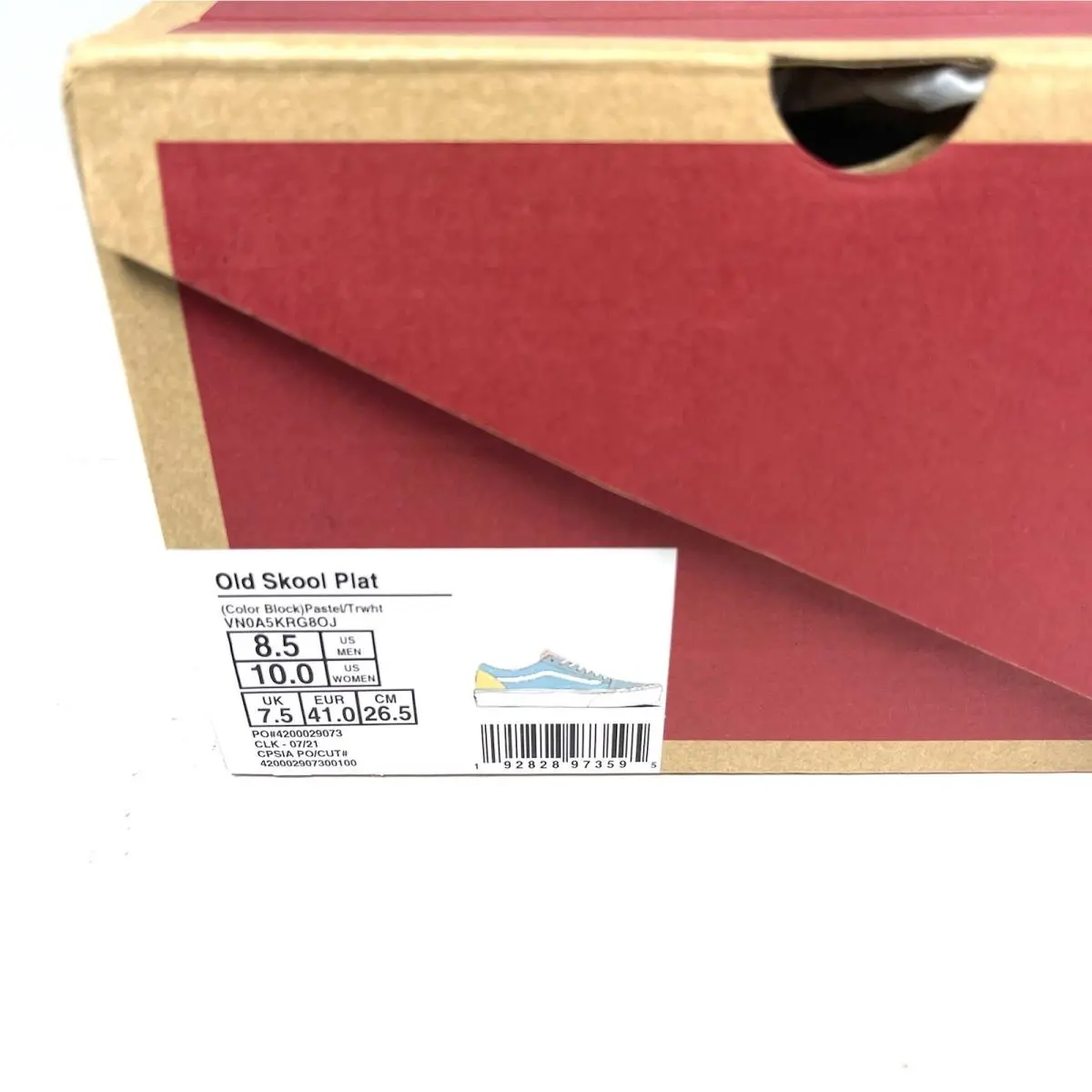 Vans shoes - VANS Old Skool Platform - Old Skool Platform - VN0A5KRG8OG - Multicolor 9