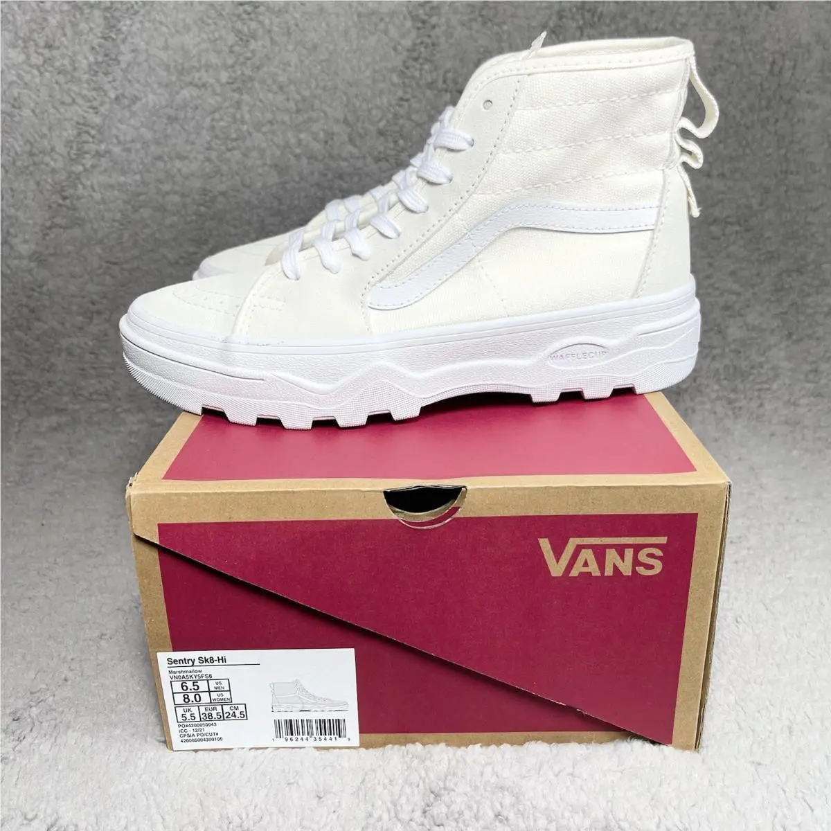 Vans shoes - Vans Sk8-Hi - VN0A5KY5W0D - White 7
