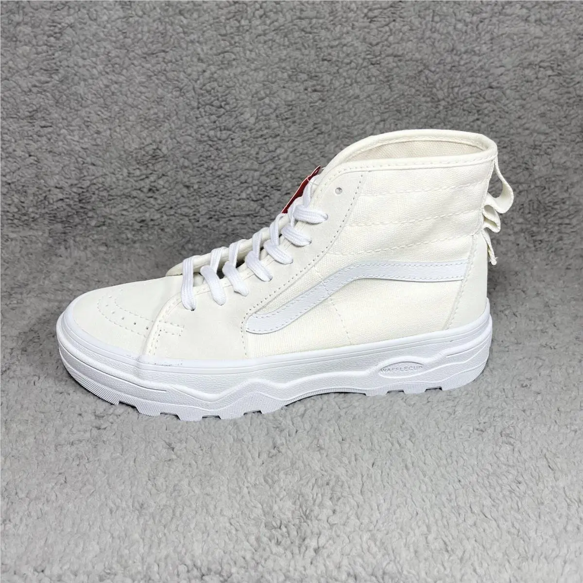 SK8-Hi Shoes Women’s 8 White Sneakers High Top Marshmallow by Vans