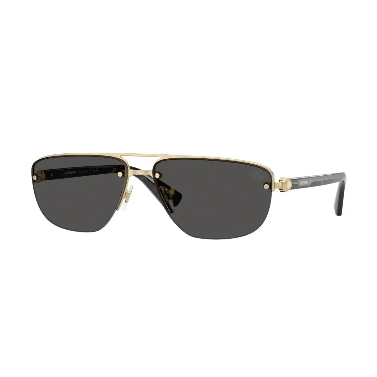 Men`s 59 mm Dark Grey Sunglasses BE3164-110987-59 by Burberry