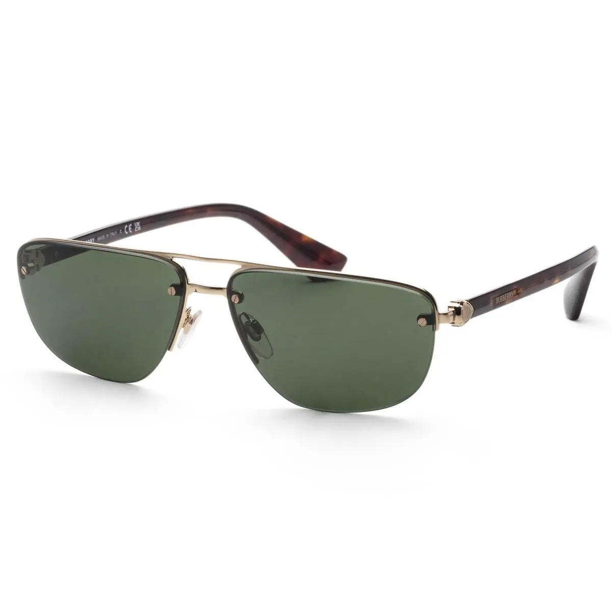 Men`s 62mm Light Gold Sunglasses BE3164-110971-62 by Burberry