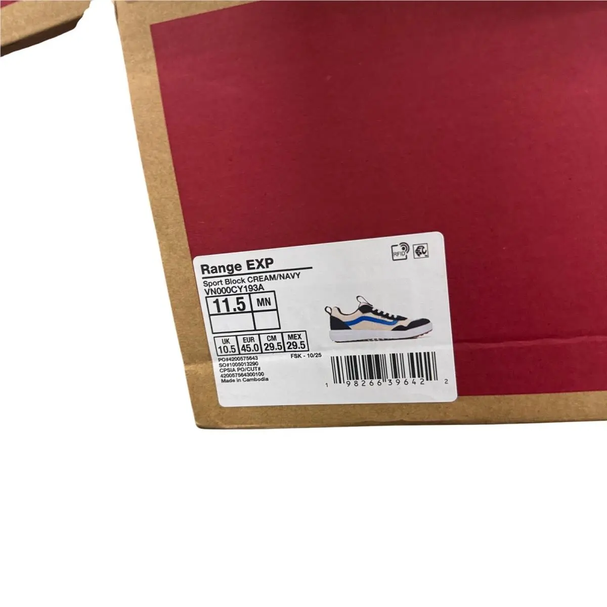 Vans shoes - Range EXP - Range EXP - Blue 4