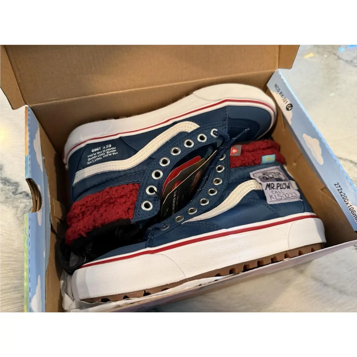 Vans shoes - VANS Sk8-Hi Mte - Mte - Blue 8
