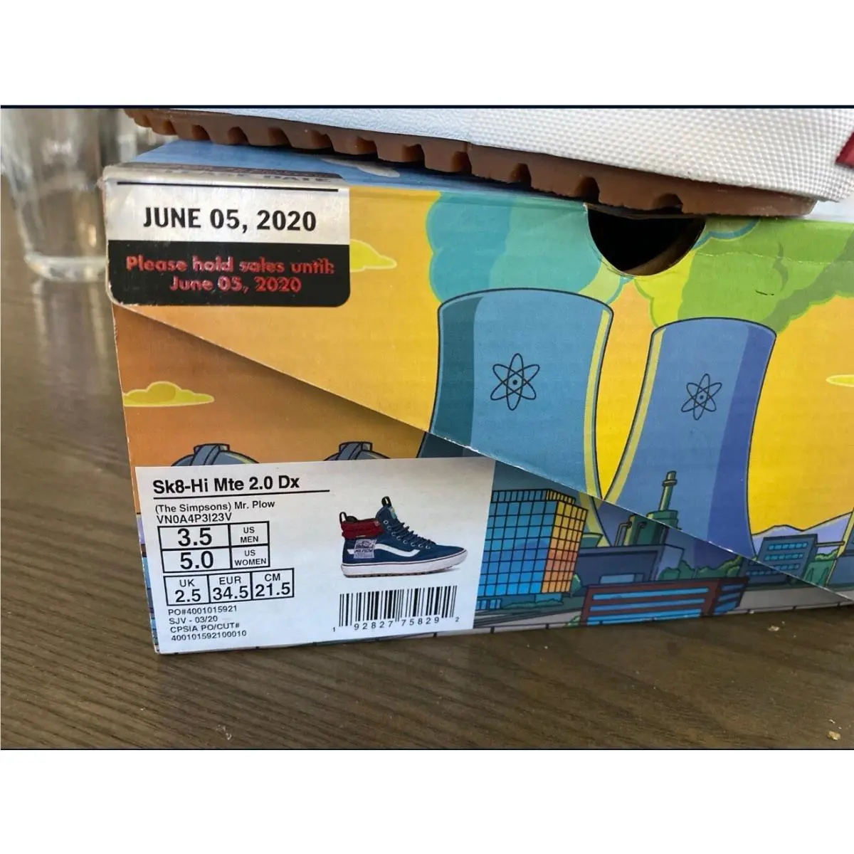 Vans shoes - VANS Sk8-Hi Mte - Mte - Blue 2