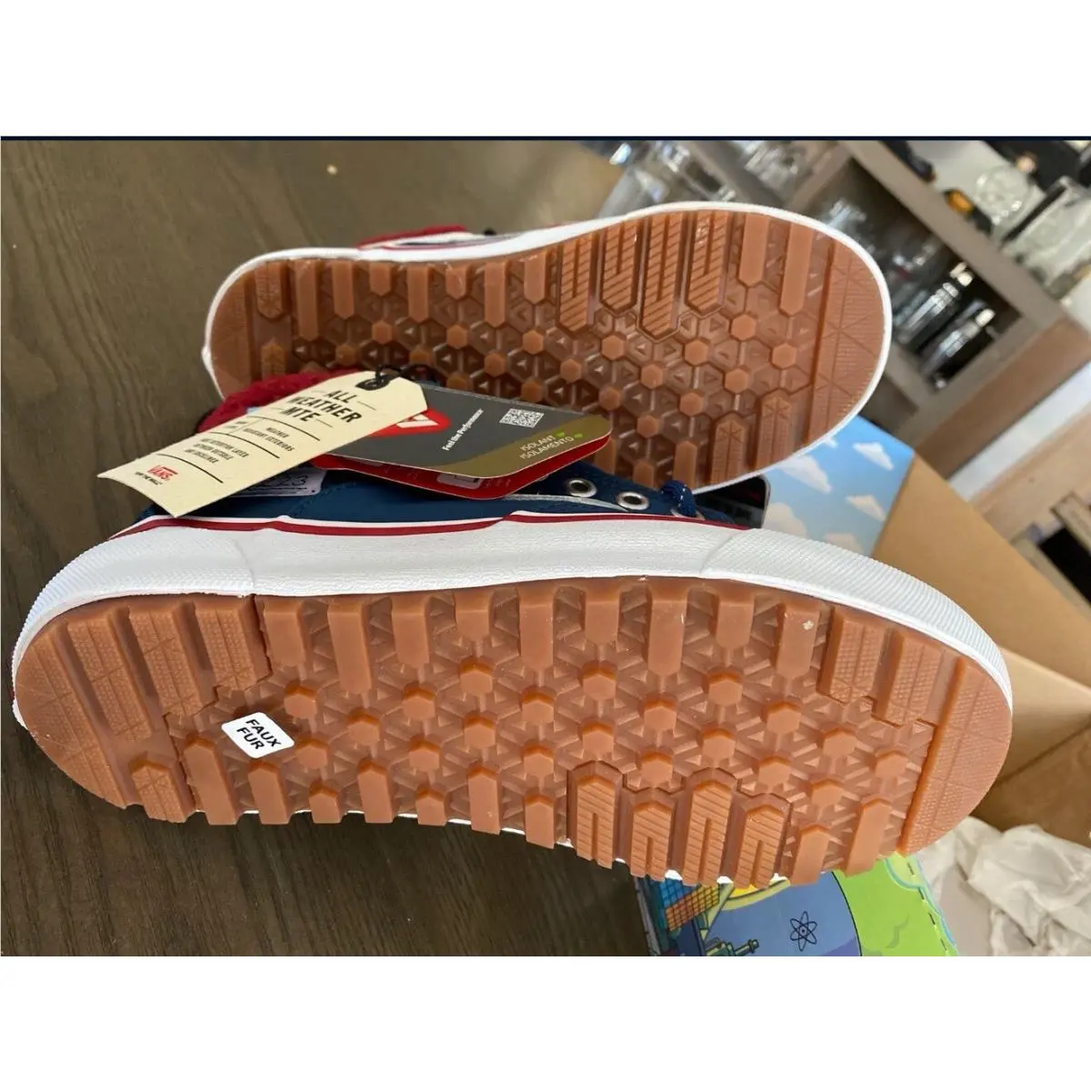 Vans shoes - VANS Sk8-Hi Mte - Mte - Blue 3