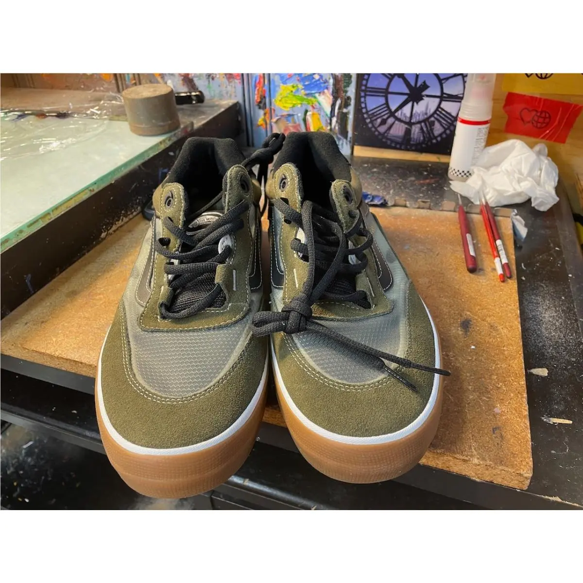 Vans shoes - VANS Wayvee - Wayvee - VN0A5JIADOL - Green 4