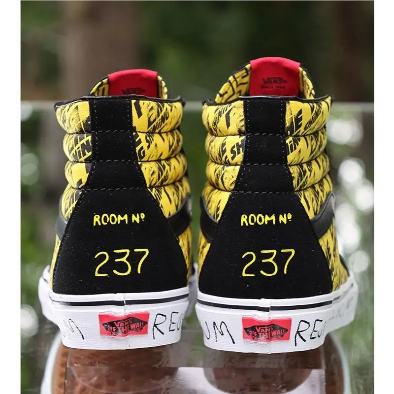 Vans shoes - VANS Sk8-Hi - VN0A4U3CZPN1 - Black, Manufacturer: Black, Yellow, Red (UPC: 194901294382) 9