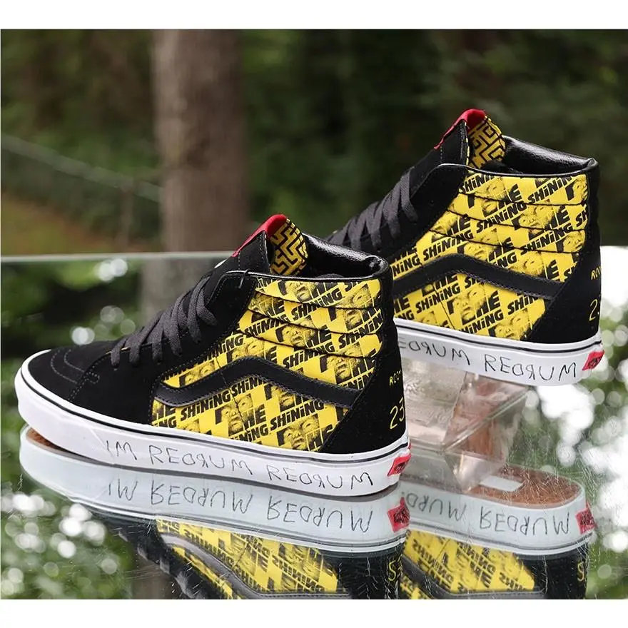 Vans shoes - VANS Sk8-Hi - VN0A4U3CZPN1 - Black, Manufacturer: Black, Yellow, Red (UPC: 194901294382) 12
