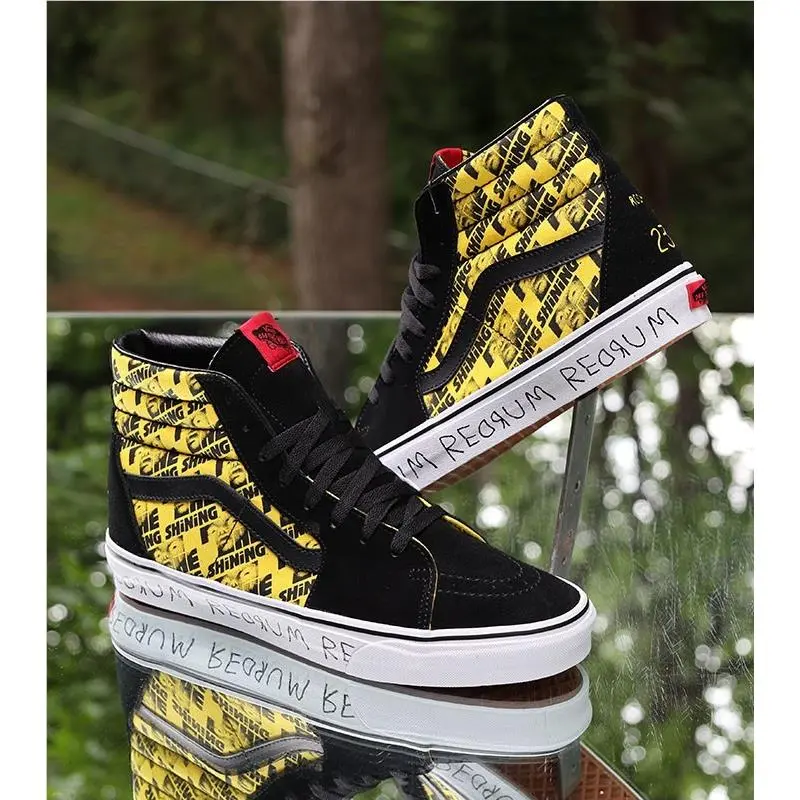 Vans shoes - VANS Sk8-Hi - VN0A4U3CZPN1 - Black, Manufacturer: Black, Yellow, Red (UPC: 194901294382) 0