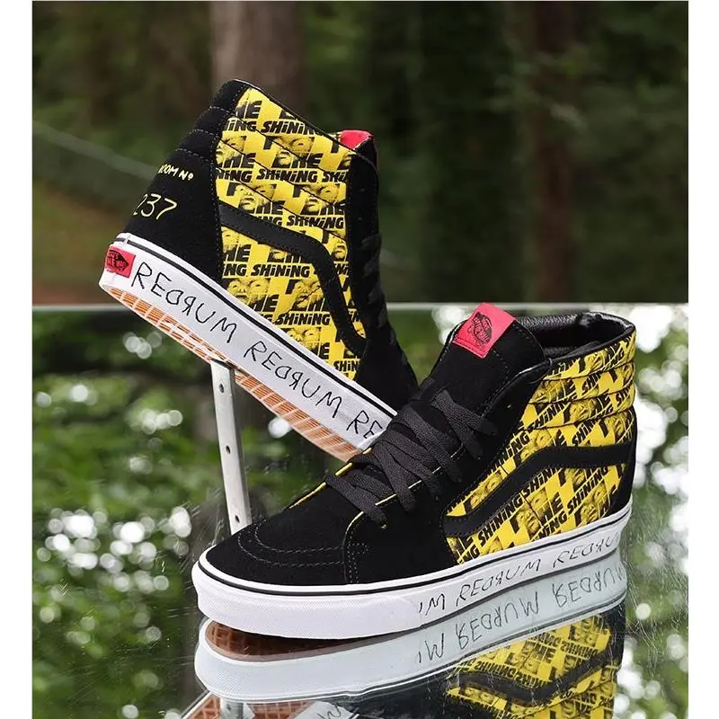 Vans shoes - VANS Sk8-Hi - VN0A4U3CZPN1 - Black, Manufacturer: Black, Yellow, Red (UPC: 194901294382) 1