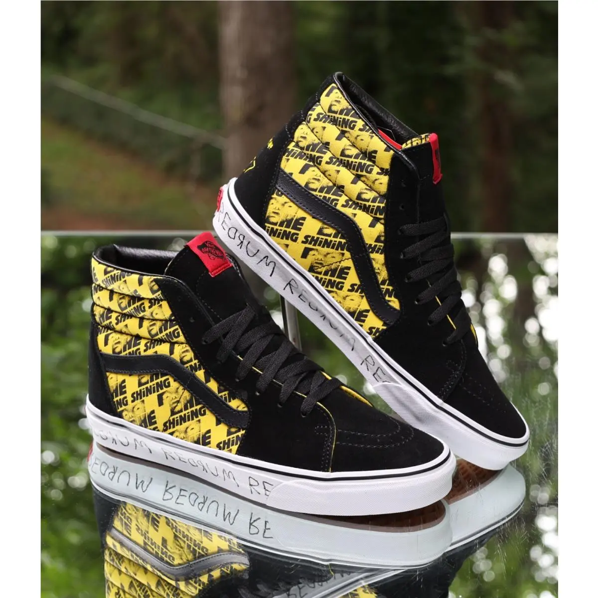 Vans shoes - VANS Sk8-Hi - VN0A4U3CZPN1 - Black, Manufacturer: Black, Yellow, Red (UPC: 194901294382) 2