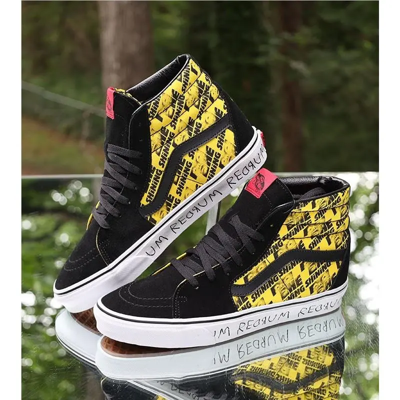 Vans shoes - VANS Sk8-Hi - VN0A4U3CZPN1 - Black, Manufacturer: Black, Yellow, Red (UPC: 194901294382) 3