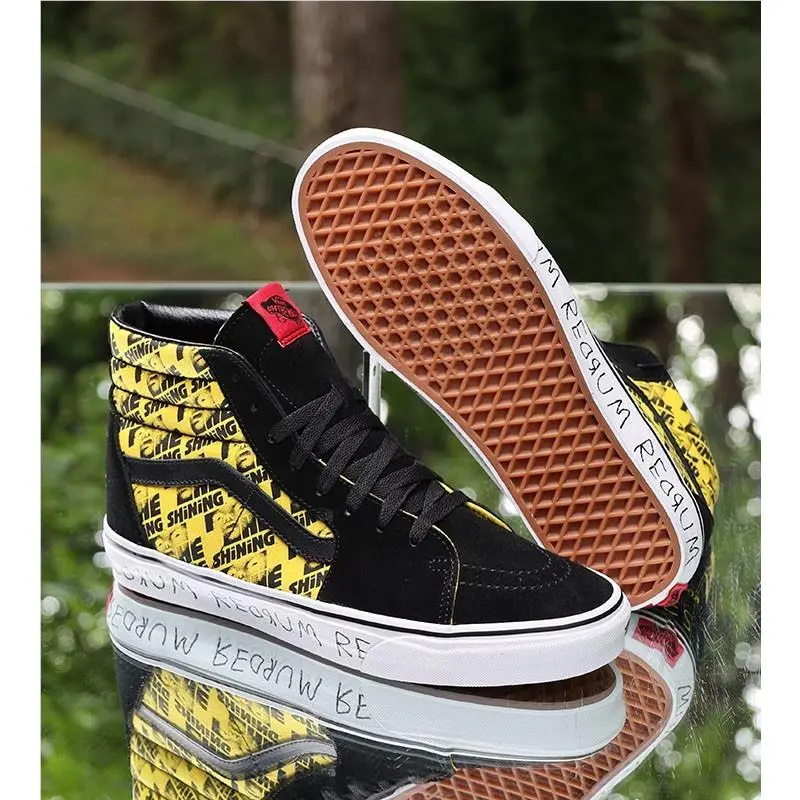 Vans shoes - VANS Sk8-Hi - VN0A4U3CZPN1 - Black, Manufacturer: Black, Yellow, Red (UPC: 194901294382) 4