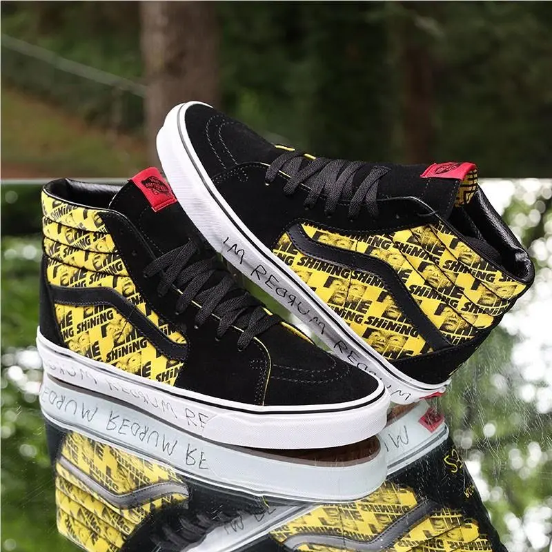 Vans shoes - VANS Sk8-Hi - VN0A4U3CZPN1 - Black, Manufacturer: Black, Yellow, Red (UPC: 194901294382) 6