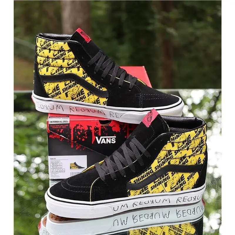 Vans shoes - VANS Sk8-Hi - VN0A4U3CZPN1 - Black, Manufacturer: Black, Yellow, Red (UPC: 194901294382) 7