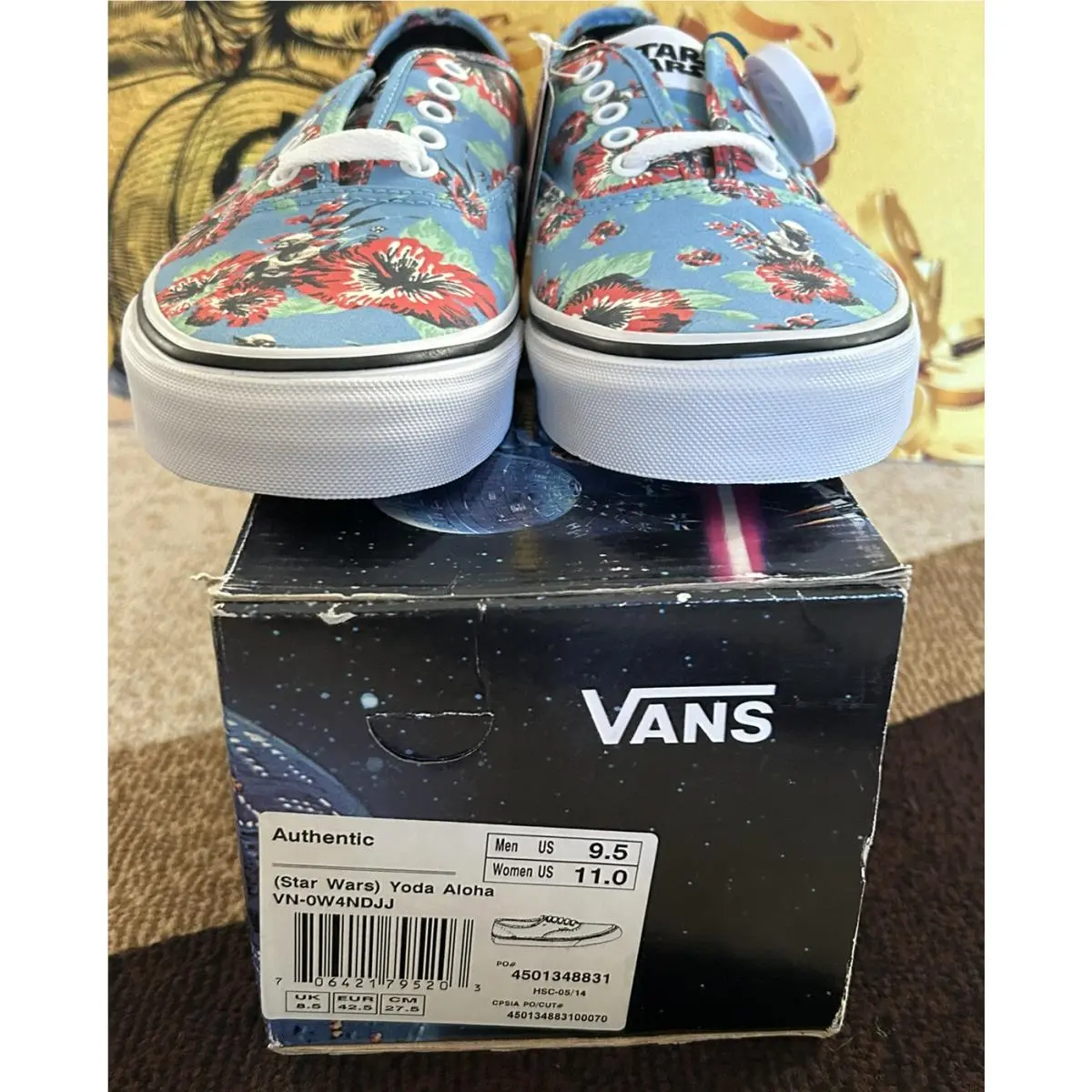 Vans shoes - Authentic - Authentic - VN-0W4NDJJ - Blue (UPC: 0706421795203) 9