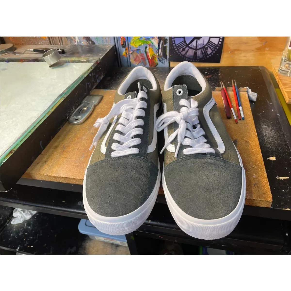 Vans shoes - Vans Skate Sk8-Hi - Skate - VN0005UZBKP - Gray 2